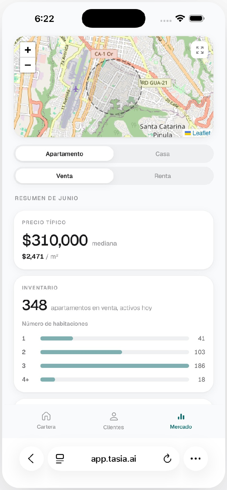 Tasia — zone market read